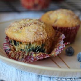 Blueberry Cupcake Muffins