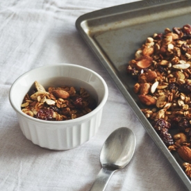 Cherry Almond Granola