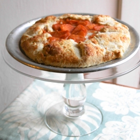 Persimmon and Ricotta Galette