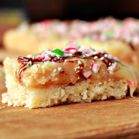 Peppermint Millionaires’ Shortbread