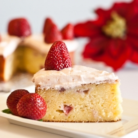 Strawberry Potato Cake