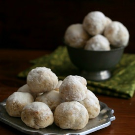 Walnut Cardamom Snowballs