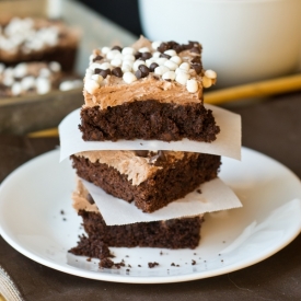 Hot Cocoa Squares