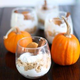 Pumpkin Cheesecake Trifle