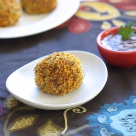 Leftover Cornbread Stuffing Balls