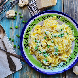 Cauliflower Tagliatelle Alfredo