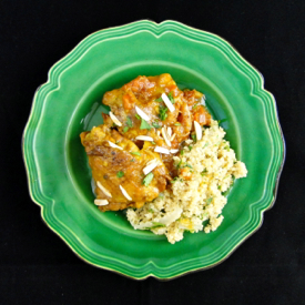 Chicken and Apricot Tagine