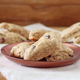 Low Fat Cranberry Orange Scones