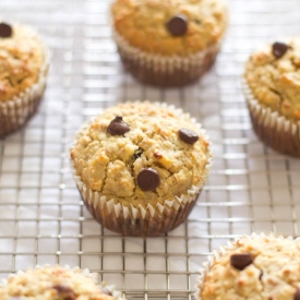 Superfood Banana Nut Muffins