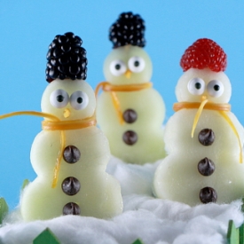 Fruit Snowman