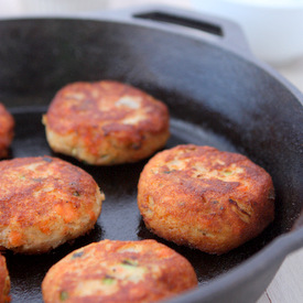 Potato Salmon Cakes