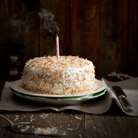 Coconut Hazelnut Cake