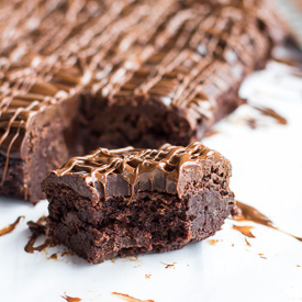 Milk Chocolate Truffle Brownies