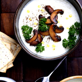 Cauliflower and Cashew Cream Soup