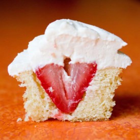 Strawberry Shortcake Cupcakes