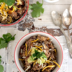 Slow Cooker Quinoa Chili