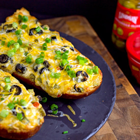 Mexican French Bread Pizza