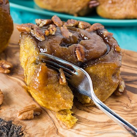 Pumpkin Cinnamon Sticky Buns