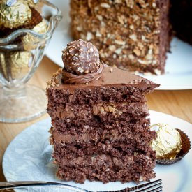 Ferrero Rocher Cake