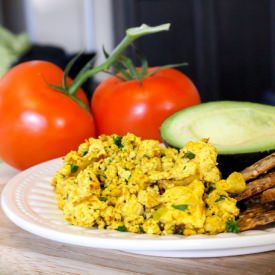 10 Minute Scrambled Tofu