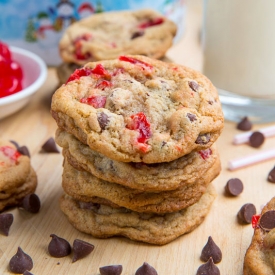 Maraschino Cherry Chocolate Cookies