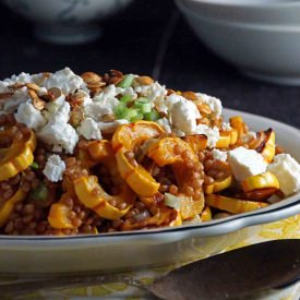 Delicata Squash & Wheat Berry Salad