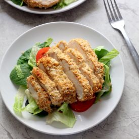 Coconut Oven Fried Chicken