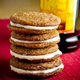 Molasses Sandwich Cookies