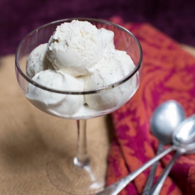 Malted Vanilla Ice Cream