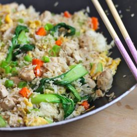 Fried Rice with Chicken