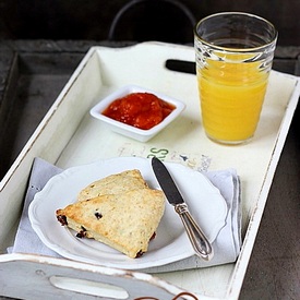 Wholewheat Orange Scones