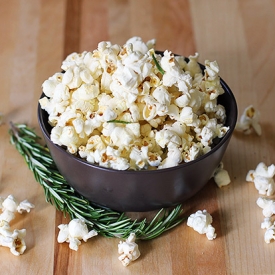 Rosemary Garlic Popcorn