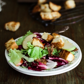 Shredded Leftover Beef Salad