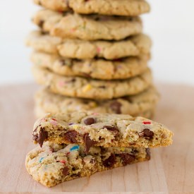 Chocolate Sprinkle Cookies