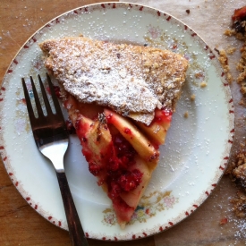 Rustic Apple Almond Galette