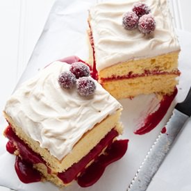 Cranberry Vanilla Dream Cake