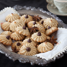 Anise Cookies with Chocolate Chips