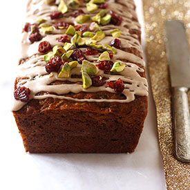 Apple, Cranberry & Pistachio Bread