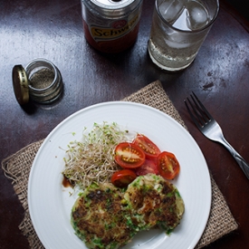 Pea and Fish Cakes