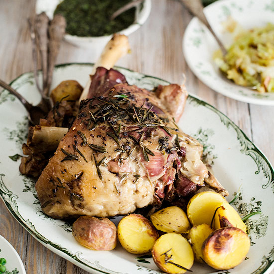 Roasted Lamb Shoulder