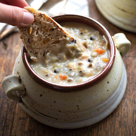 Crockpot Chicken Wild Rice Soup