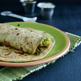 Peas Paratha