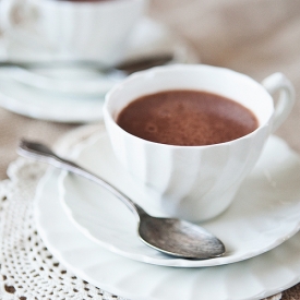 Coconut Almond Hot Chocolate