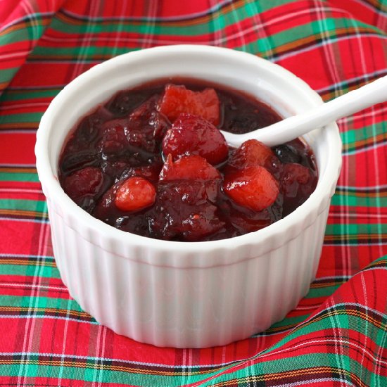 Christmas Cranberry Chutney