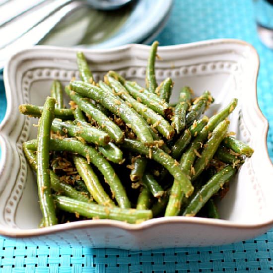 Curried Green Beans