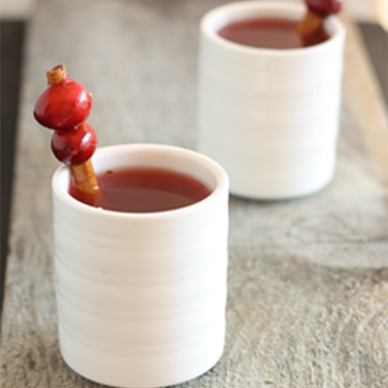 Cranberry Pear Mulled Wine