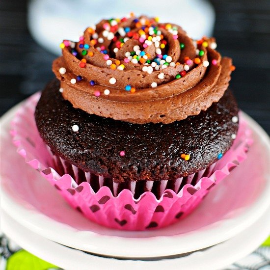 The Best Chocolate Cupcakes