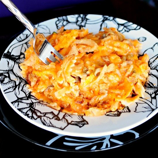 Cheesy Mexican Bowtie Pasta