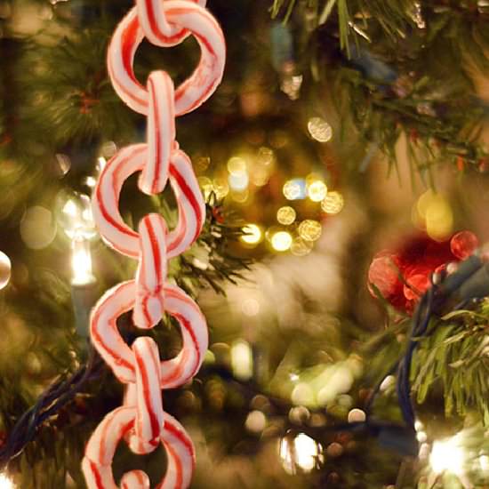 Candy Cane Garland