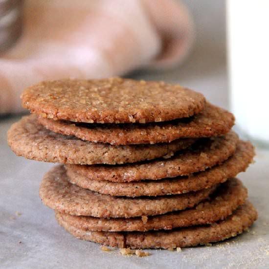 Ginger-Maple Crisps